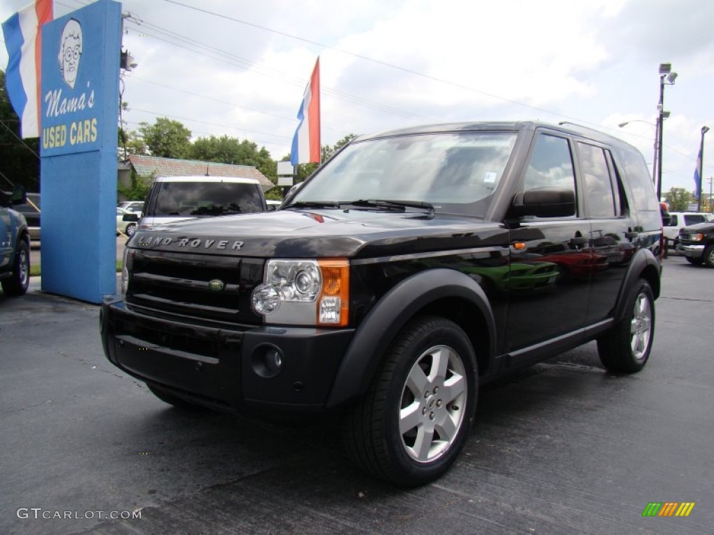 2008 LR3 V8 HSE - Java Black Pearlescent / Alpaca Beige photo #4