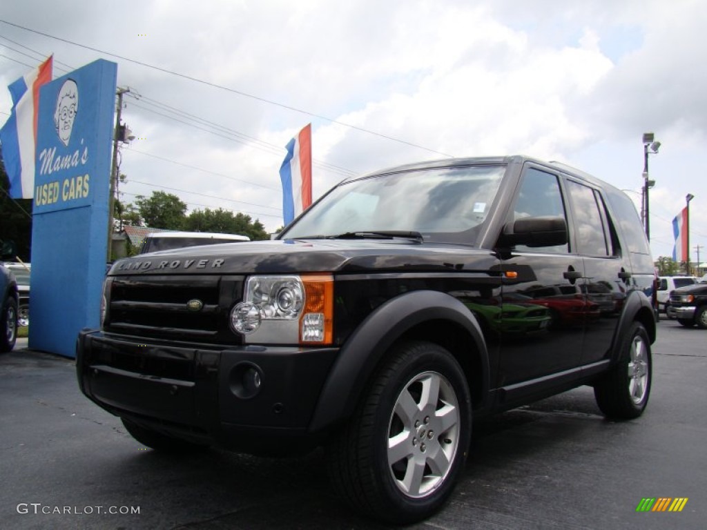 2008 LR3 V8 HSE - Java Black Pearlescent / Alpaca Beige photo #5