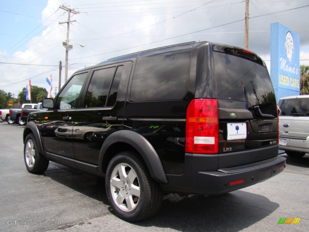 2008 LR3 V8 HSE - Java Black Pearlescent / Alpaca Beige photo #7