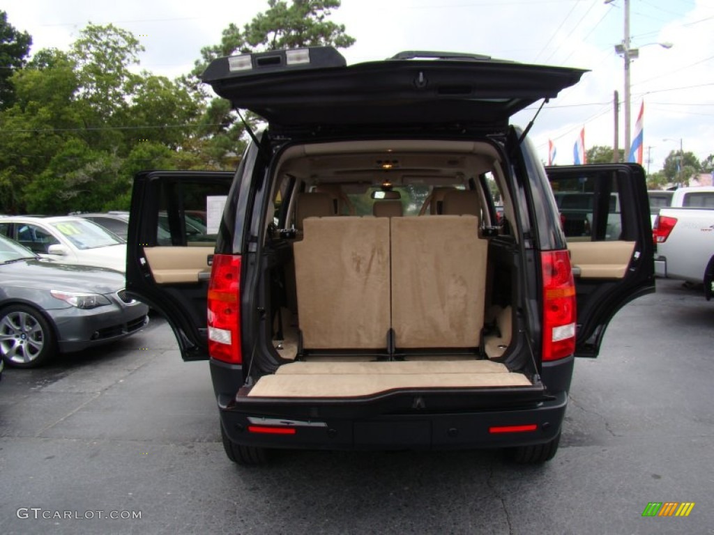 2008 LR3 V8 HSE - Java Black Pearlescent / Alpaca Beige photo #12