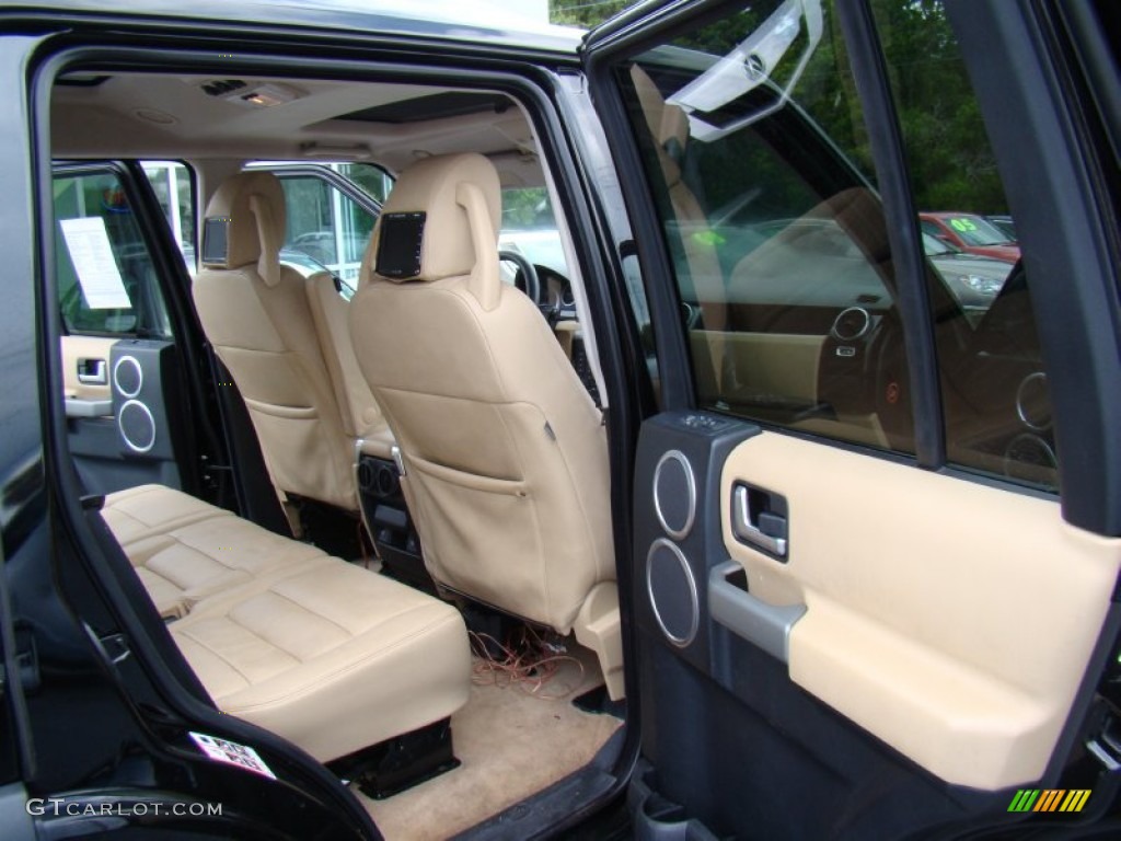 2008 LR3 V8 HSE - Java Black Pearlescent / Alpaca Beige photo #16