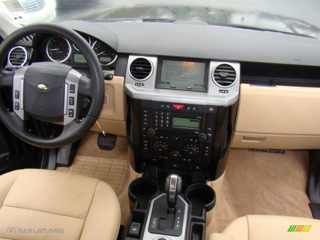 2008 LR3 V8 HSE - Java Black Pearlescent / Alpaca Beige photo #17