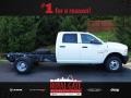 Bright White 2013 Ram 3500 Tradesman Crew Cab Chassis