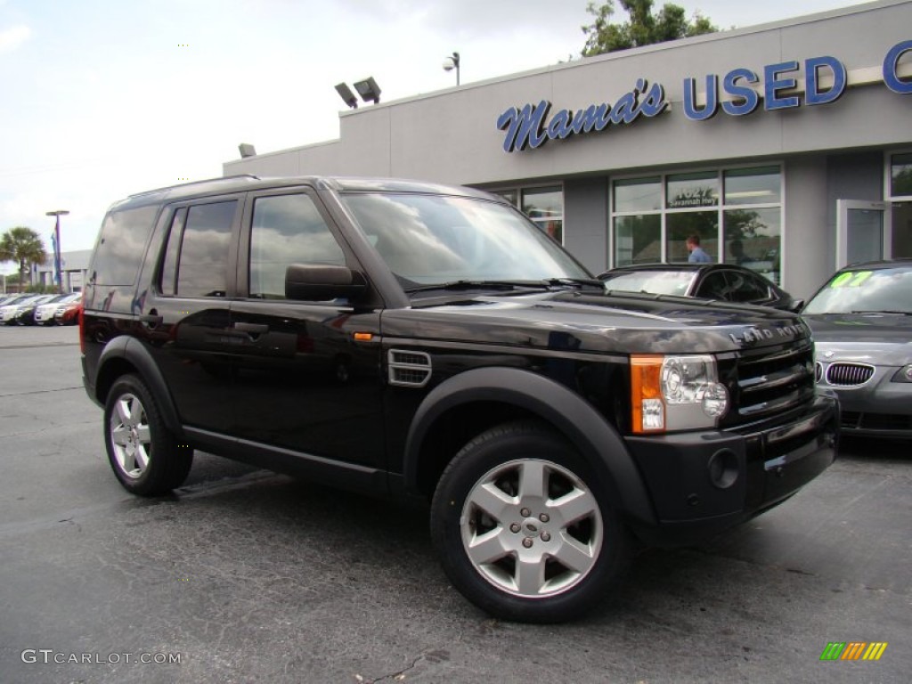 2008 LR3 V8 HSE - Java Black Pearlescent / Alpaca Beige photo #29