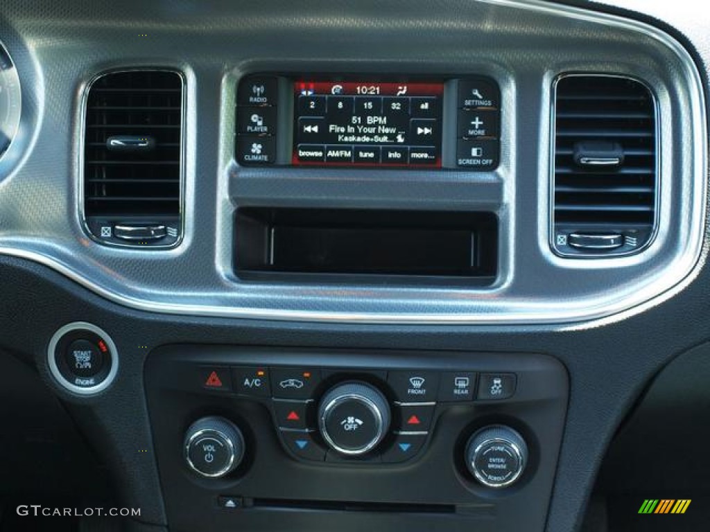 2013 Charger SE - Granite Crystal / Black photo #7