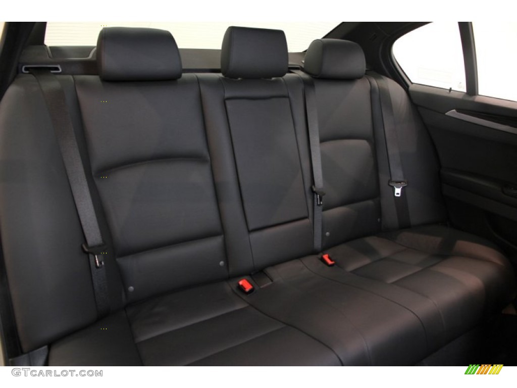 Black Interior 2013 BMW 5 Series ActiveHybrid 5 Photo #84155949