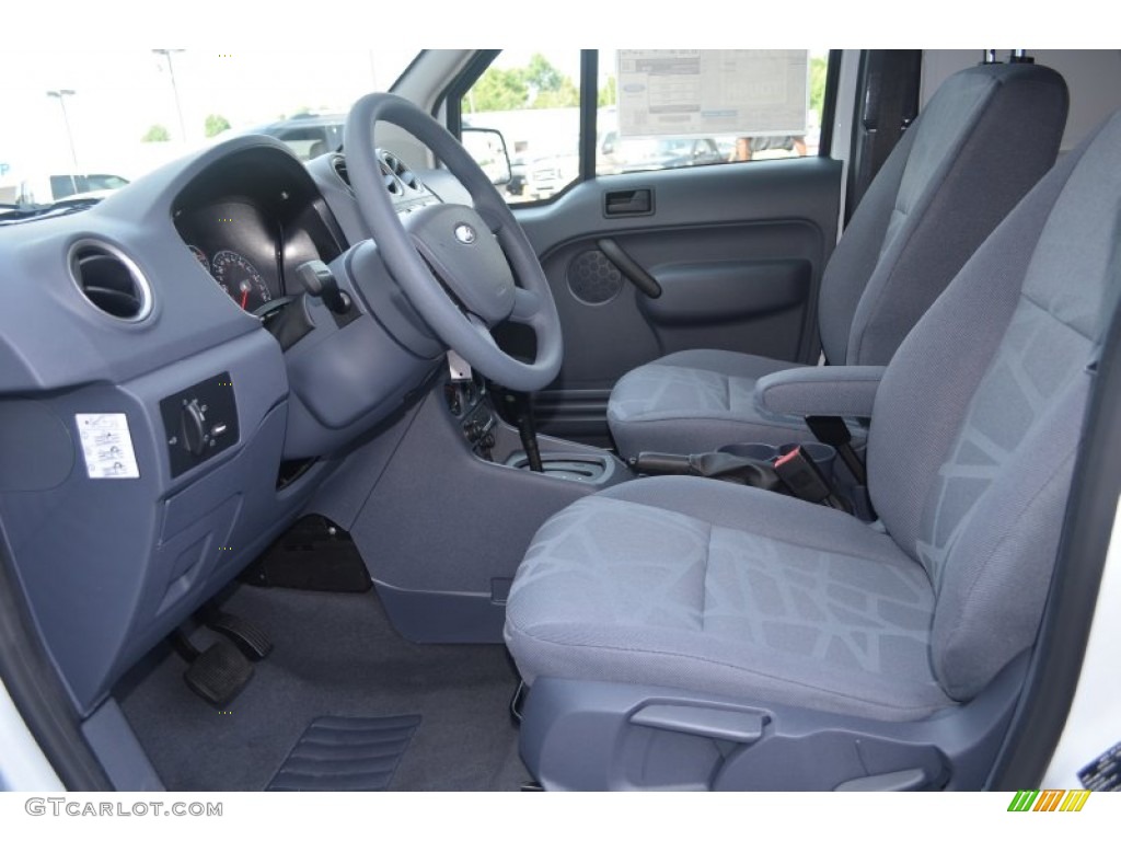 Dark Gray Interior 2013 Ford Transit Connect XLT Van Photo #84156390