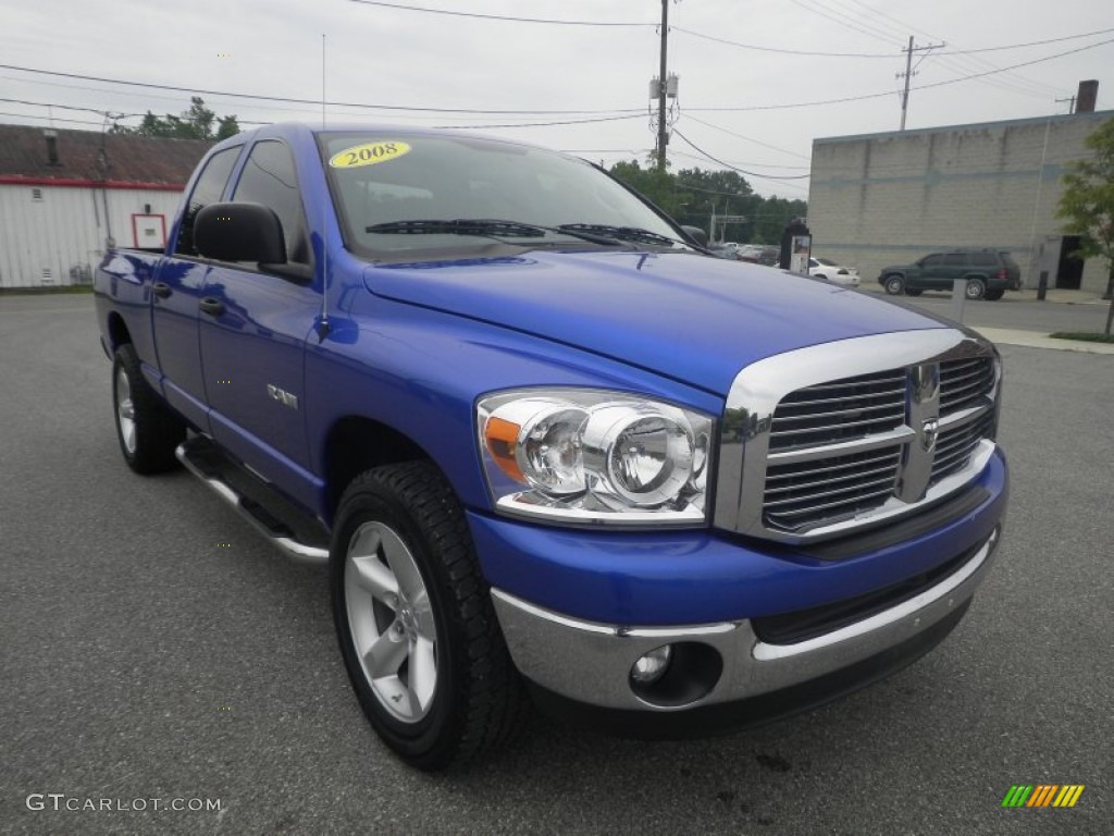 Electric Blue Pearl Dodge Ram 1500