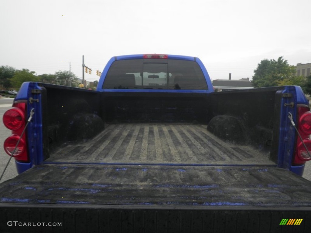 2008 Ram 1500 Big Horn Edition Quad Cab 4x4 - Electric Blue Pearl / Medium Slate Gray photo #8