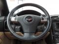 Cashmere 2011 Chevrolet Corvette Convertible Steering Wheel