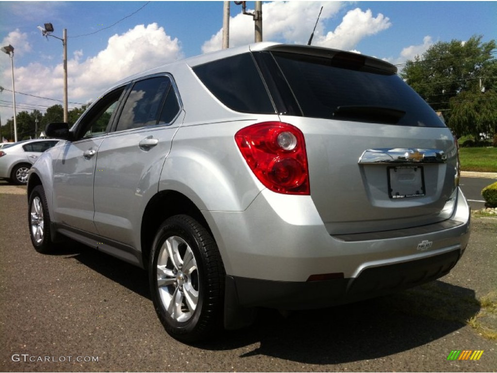 2012 Equinox LS - Silver Ice Metallic / Jet Black photo #5