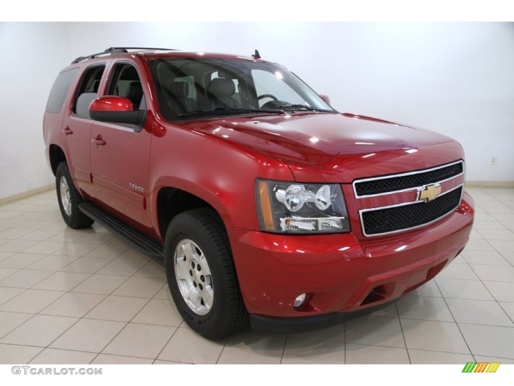 2012 Tahoe LT 4x4 - Crystal Red Tintcoat / Ebony photo #1