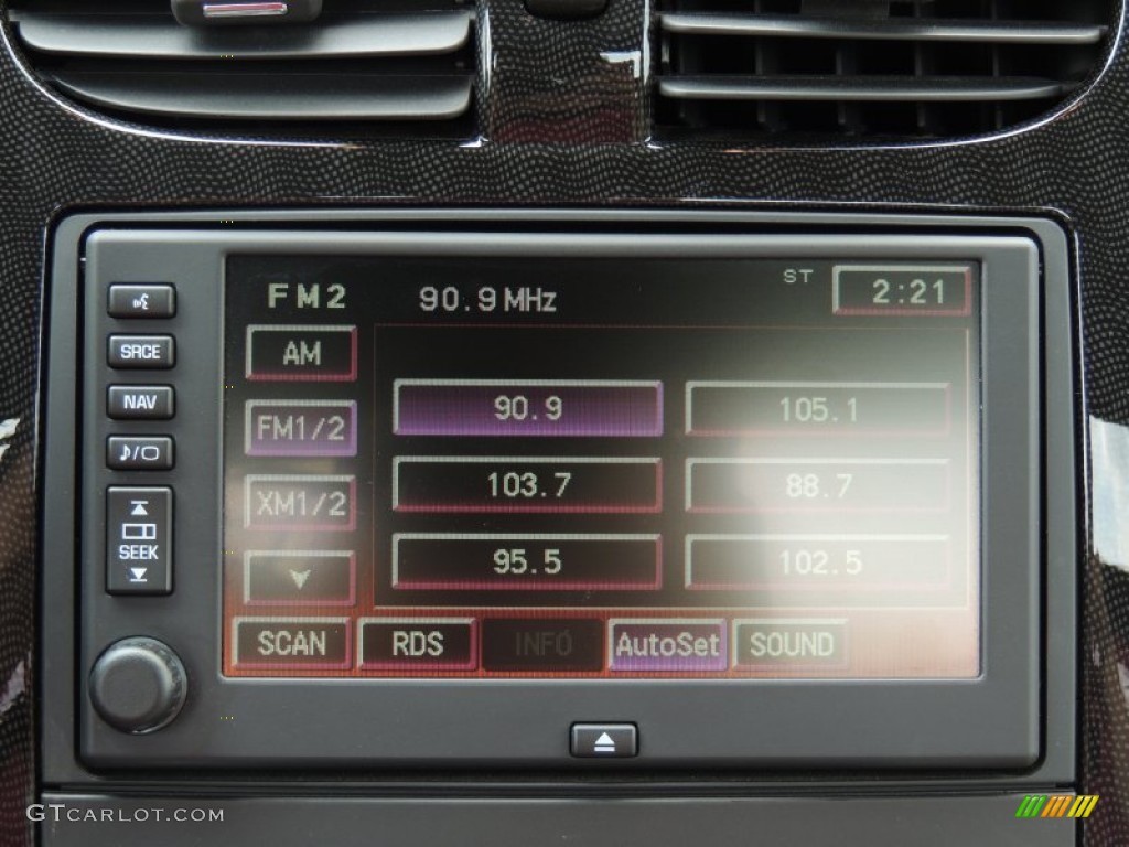 2011 Chevrolet Corvette Convertible Audio System Photos