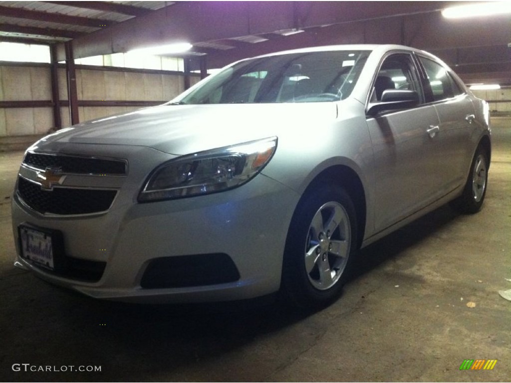 2013 Malibu LS - Silver Ice Metallic / Jet Black/Titanium photo #1