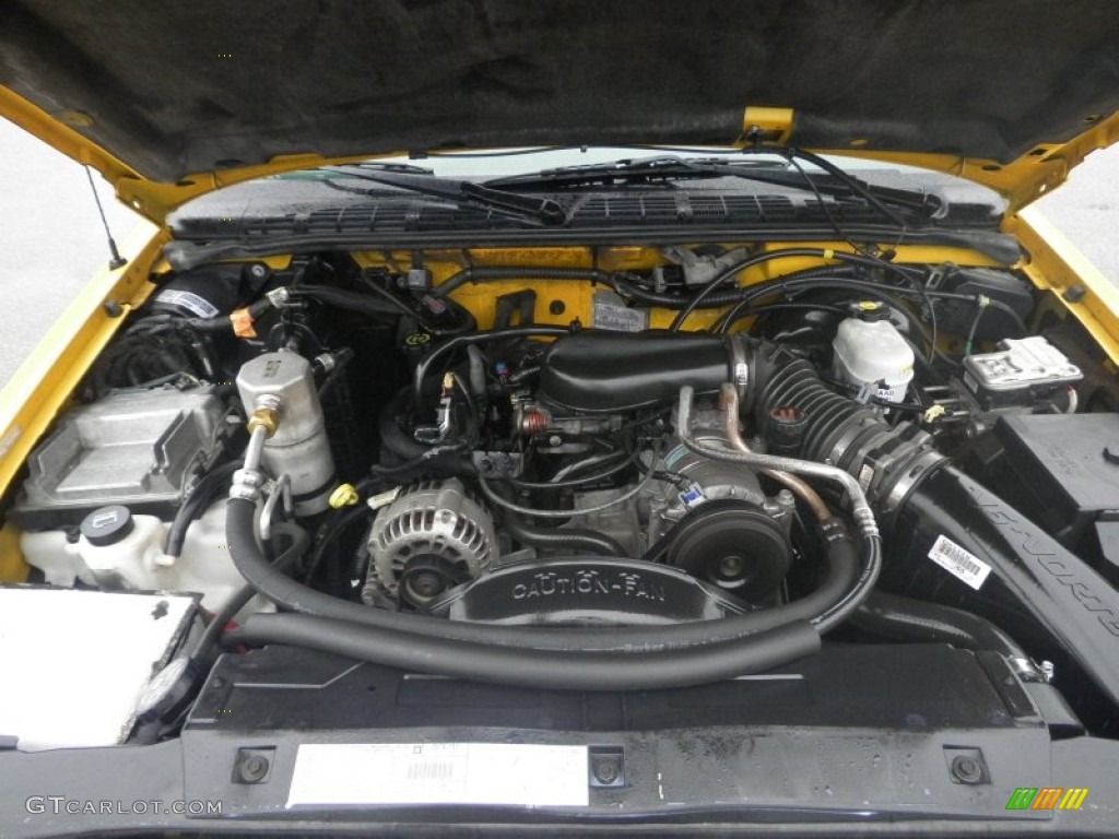 2002 GMC Sonoma SLS Extended Cab 4x4 4.3 Liter OHV 12-Valve V6 Engine Photo #84158262