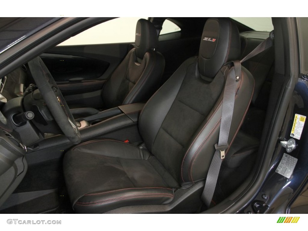 Black Interior 2013 Chevrolet Camaro ZL1 Photo #84158277