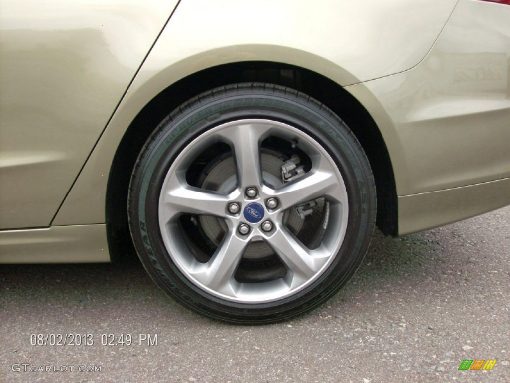 2013 Fusion SE 2.0 EcoBoost - Ginger Ale Metallic / Charcoal Black photo #12