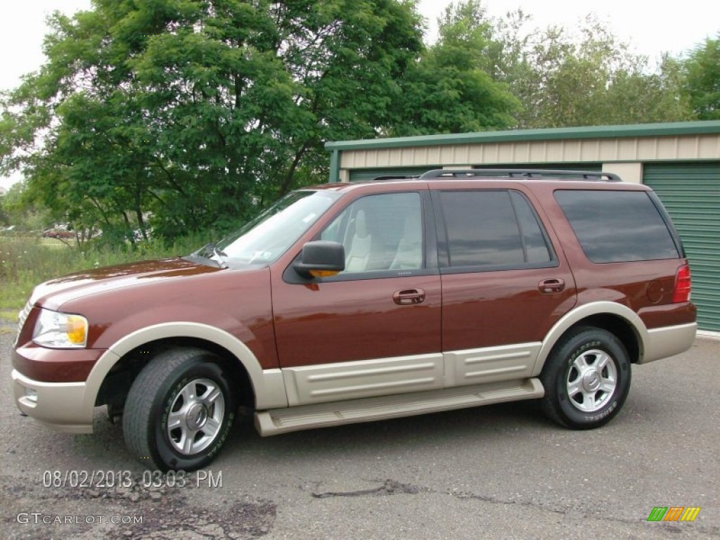 2006 Expedition Eddie Bauer 4x4 - Dark Copper Metallic / Medium Parchment photo #1