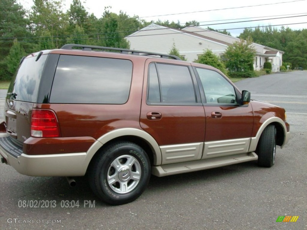 2006 Expedition Eddie Bauer 4x4 - Dark Copper Metallic / Medium Parchment photo #4