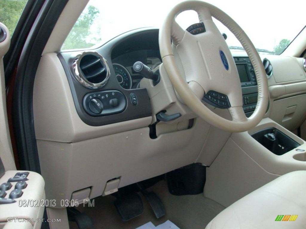 2006 Expedition Eddie Bauer 4x4 - Dark Copper Metallic / Medium Parchment photo #10