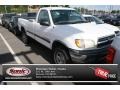 Natural White 2001 Toyota Tundra SR5 Regular Cab 4x4
