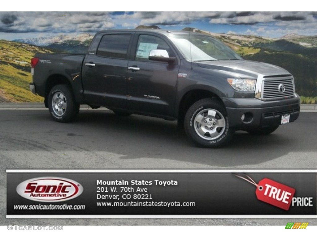 2013 Tundra Limited CrewMax 4x4 - Magnetic Gray Metallic / Graphite photo #1
