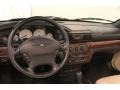 Deep Royal Blue/Cream 2002 Chrysler Sebring Limited Convertible Dashboard