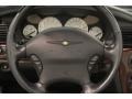 2002 Chrysler Sebring Deep Royal Blue/Cream Interior Steering Wheel Photo