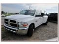 Bright White 2012 Dodge Ram 3500 HD ST Crew Cab Dually
