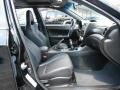 STI Carbon Black Leather 2011 Subaru Impreza WRX STi Limited Interior Color