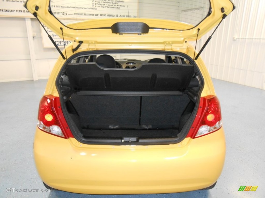 2008 Aveo Aveo5 LS - Summer Yellow / Charcoal photo #10