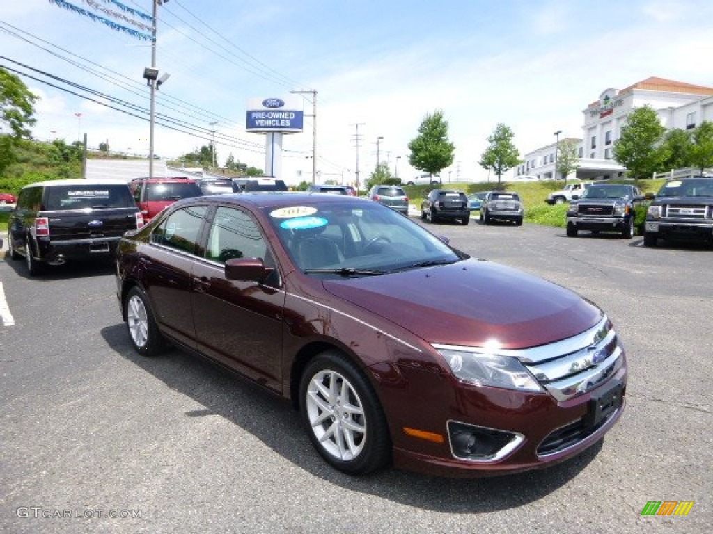 2012 Fusion SEL - Cinnamon Metallic / Charcoal Black photo #1