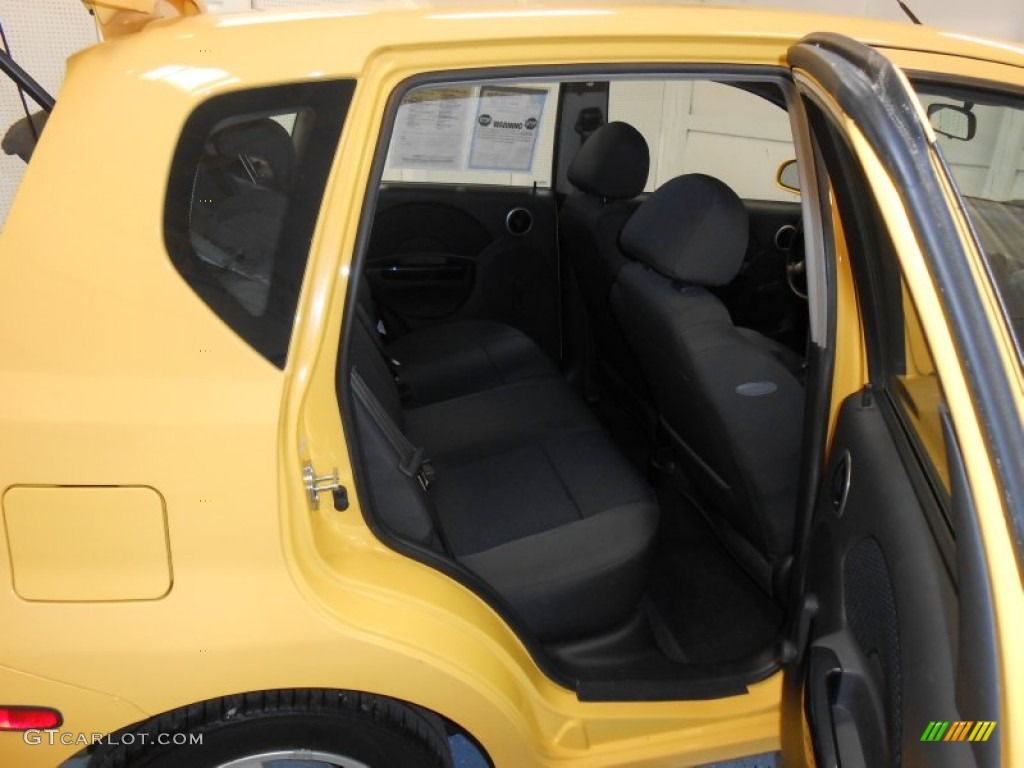 2008 Aveo Aveo5 LS - Summer Yellow / Charcoal photo #17