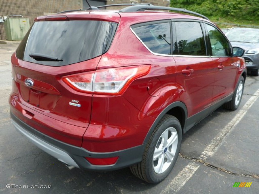 2014 Escape SE 2.0L EcoBoost 4WD - Ruby Red / Charcoal Black photo #2