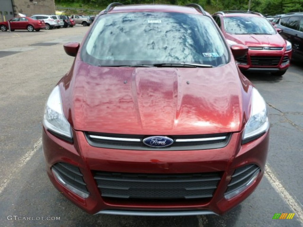 2014 Escape SE 1.6L EcoBoost 4WD - Sunset / Charcoal Black photo #6