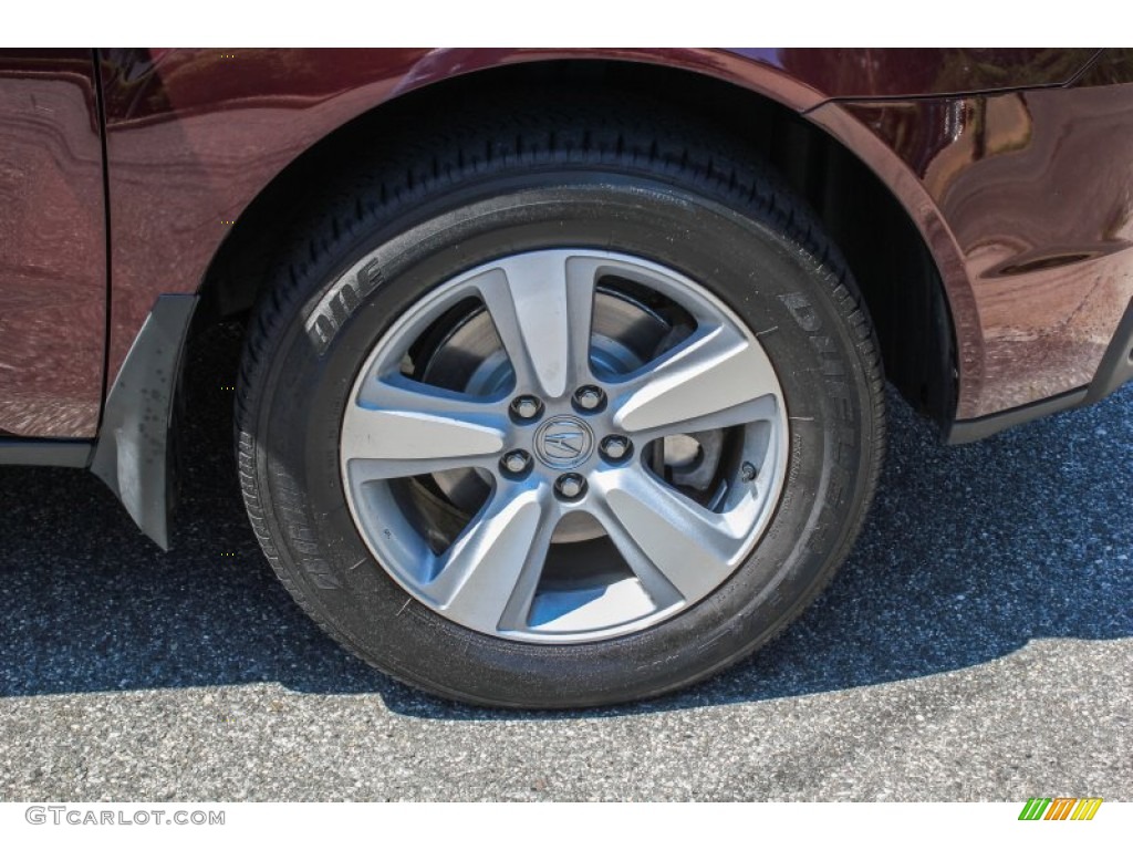 2010 Acura MDX Standard MDX Model Wheel Photos