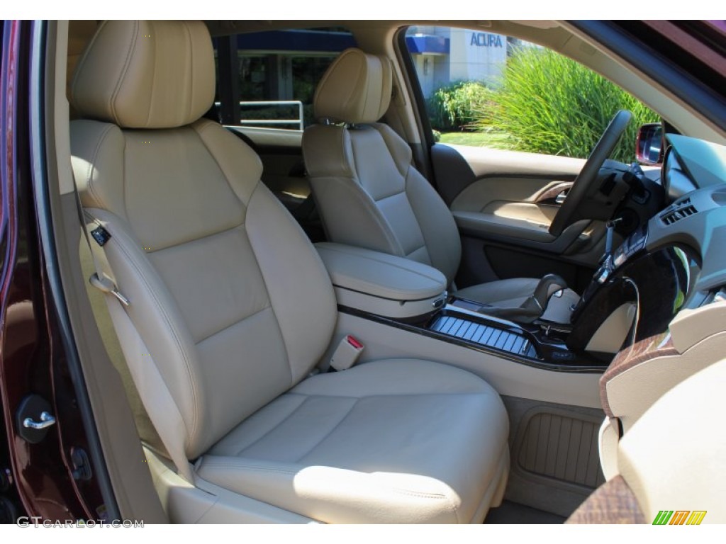 2010 Acura MDX Standard MDX Model Front Seat Photos