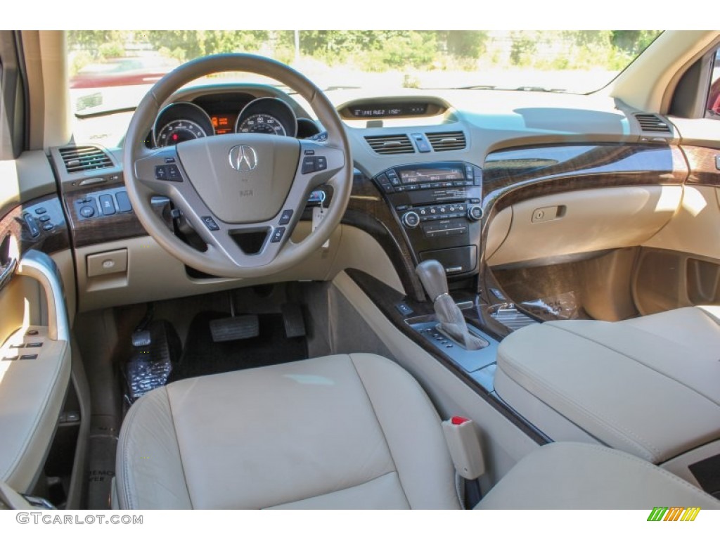 Parchment Interior 2010 Acura MDX Standard MDX Model Photo #84165115