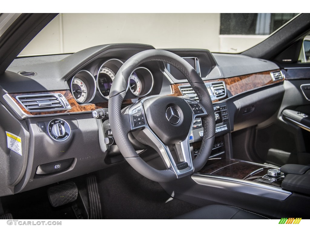 2014 Mercedes-Benz E 350 Sport Sedan Black Dashboard Photo #84165186