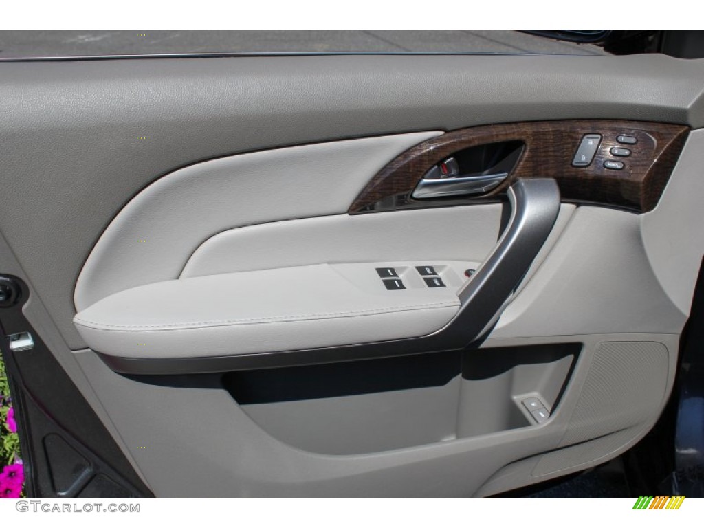 2012 Acura MDX SH-AWD Technology Taupe Door Panel Photo #84165420