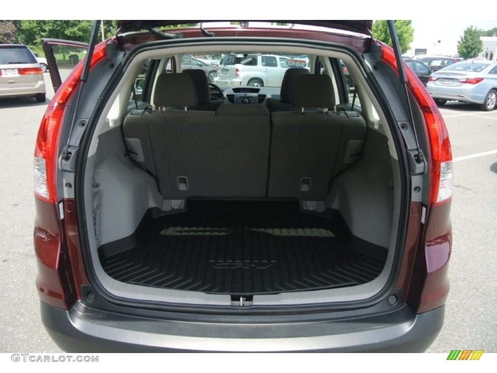 2012 CR-V LX - Basque Red Pearl II / Gray photo #18