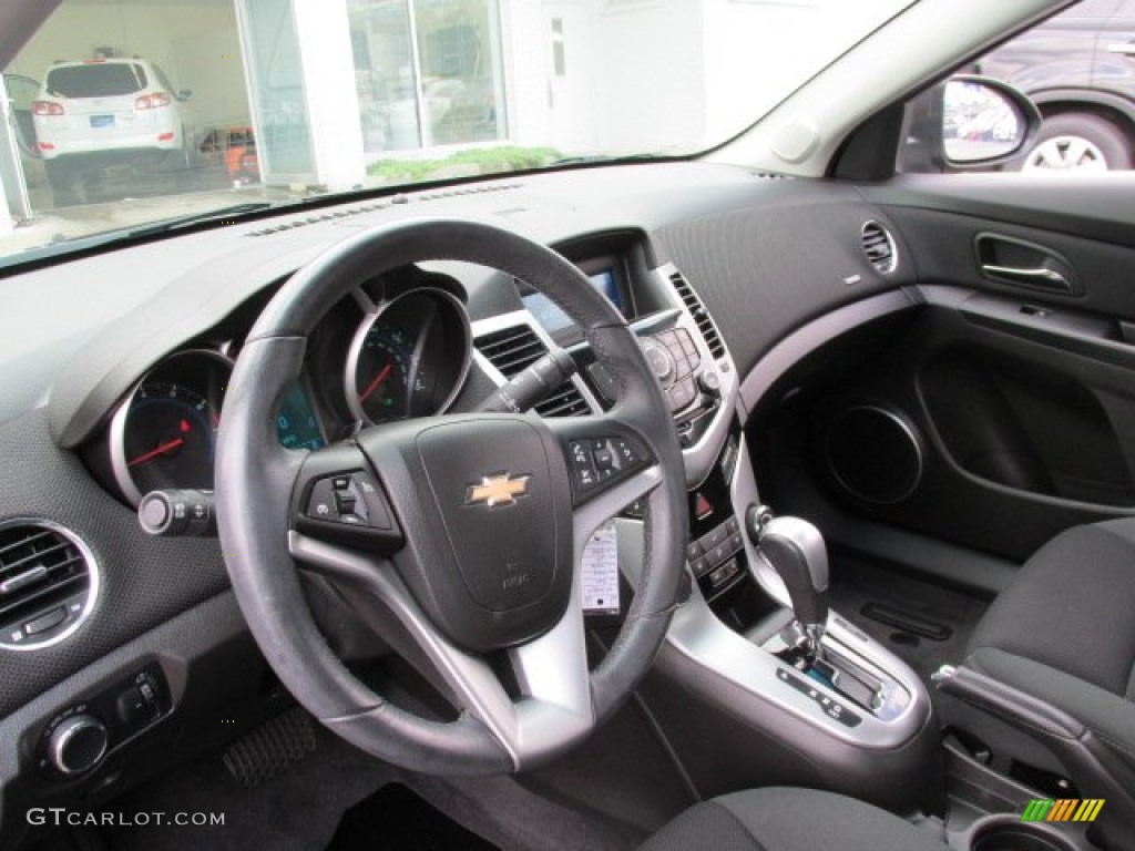 2011 Chevrolet Cruze LT Jet Black Dashboard Photo #84166050