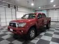 2011 Barcelona Red Metallic Toyota Tacoma V6 TRD PreRunner Double Cab  photo #3