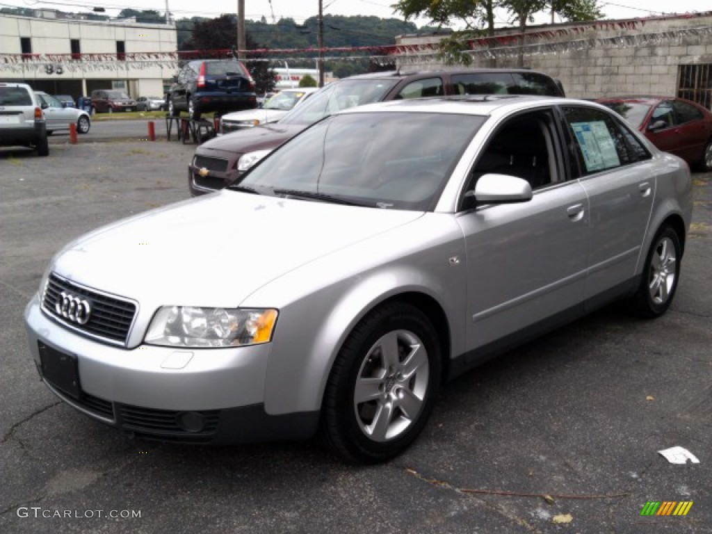 2003 A4 3.0 quattro Sedan - Dolphin Gray Pearl / Platinum photo #1