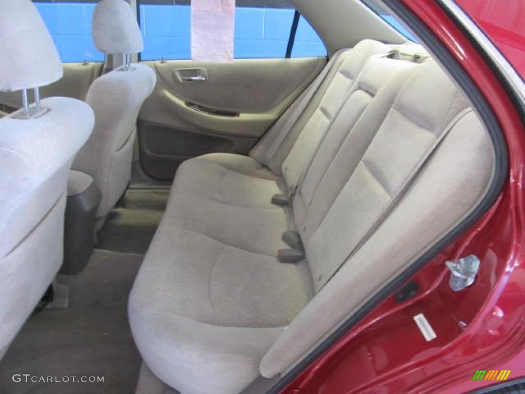 2002 Accord EX Sedan - Firepepper Red Pearl / Ivory photo #8