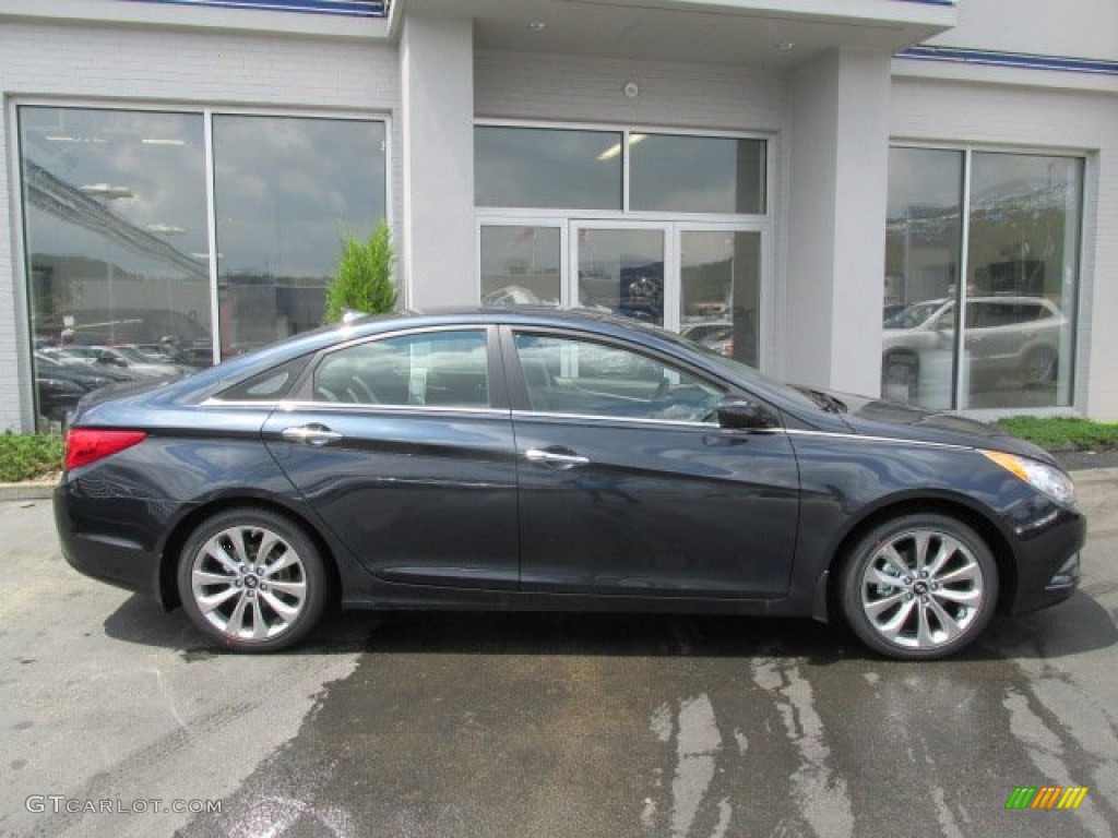 2013 Sonata SE - Pacific Blue Pearl / Gray photo #2