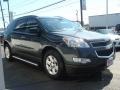 2010 Cyber Gray Metallic Chevrolet Traverse LS AWD  photo #3