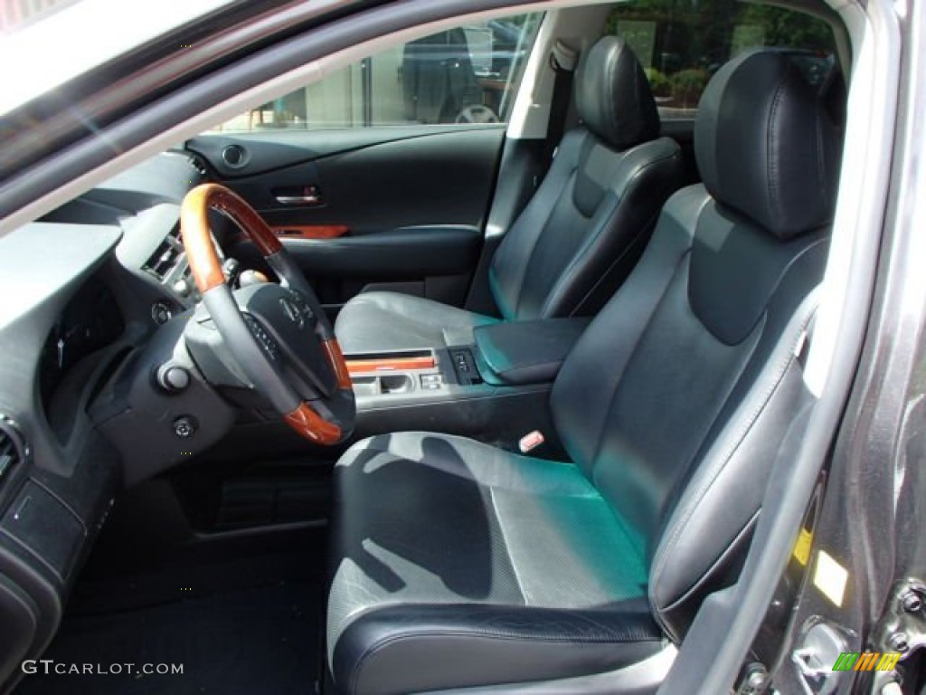 2010 RX 350 AWD - Truffle Brown Mica / Black/Brown Walnut photo #9