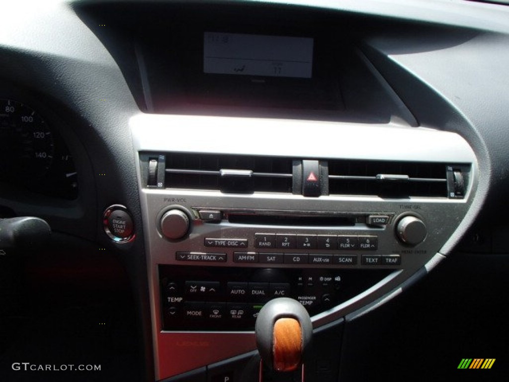 2010 RX 350 AWD - Truffle Brown Mica / Black/Brown Walnut photo #14