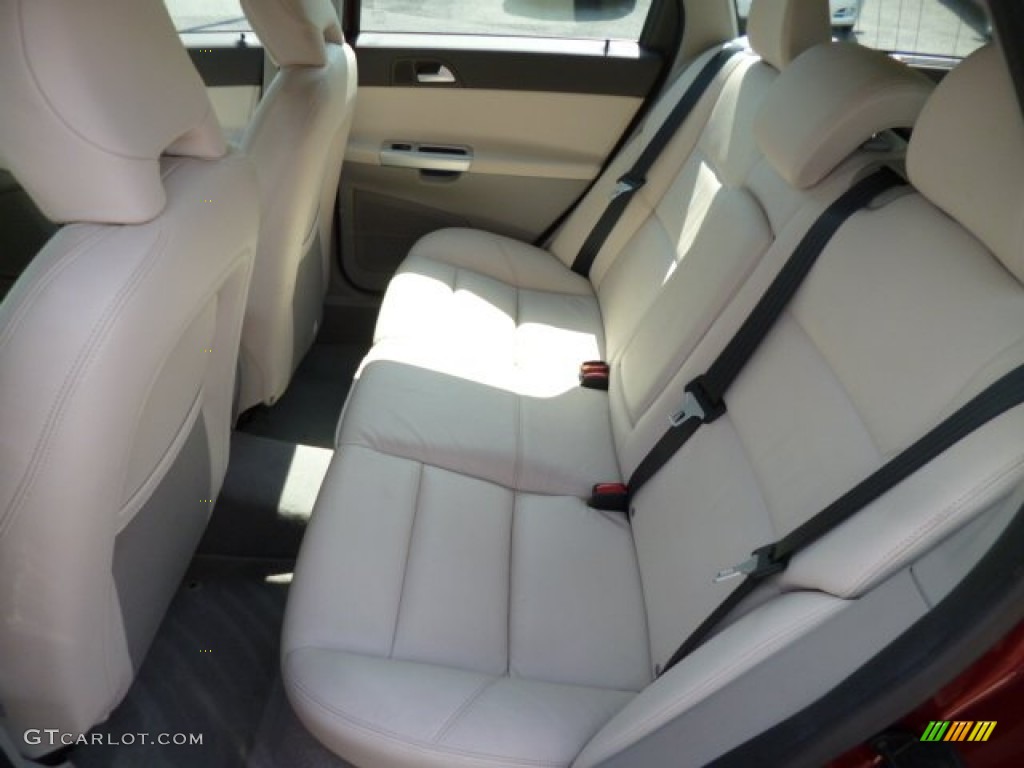 Umbra/Calcite Leather Interior 2011 Volvo V50 T5 Photo #84169998